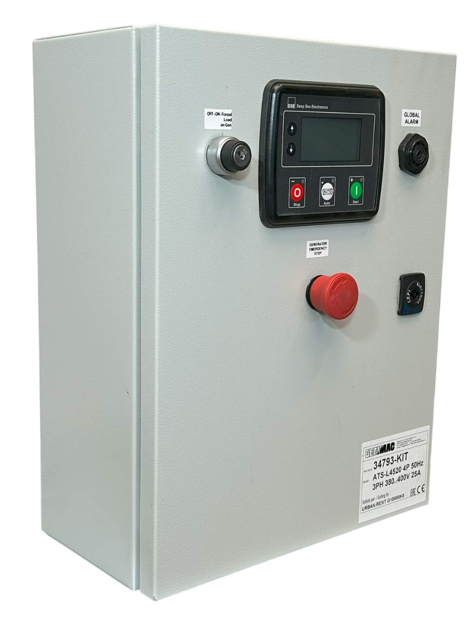 Genmac ATS-Box (Transferschalter): Intelligente + Zuverlässig + Energieeffizient