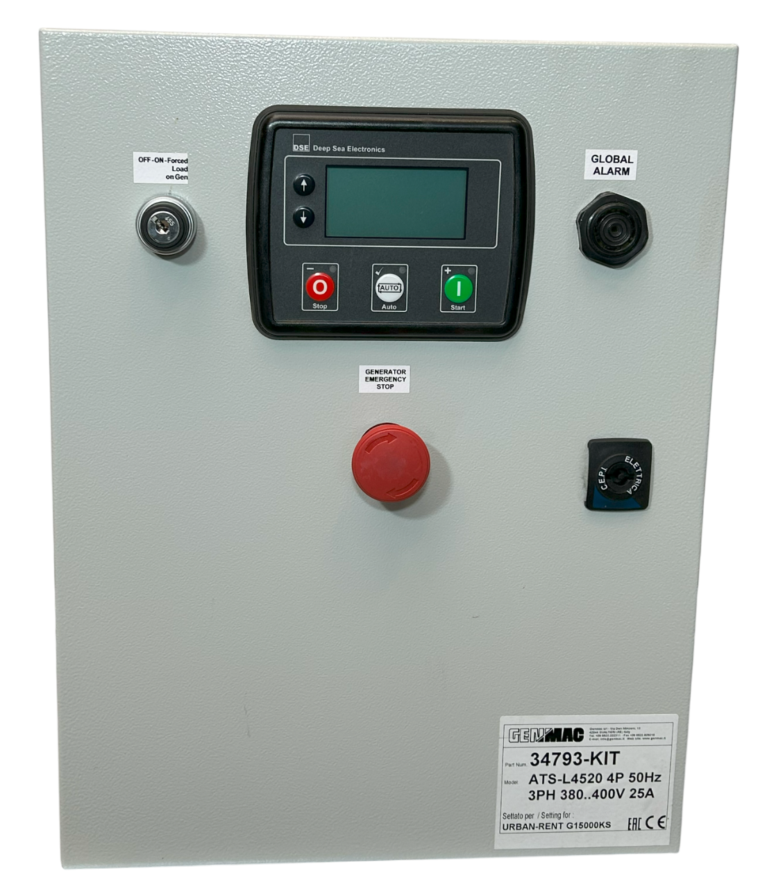 Genmac ATS-Box (Transferschalter): Intelligente + Zuverlässig + Energieeffizient