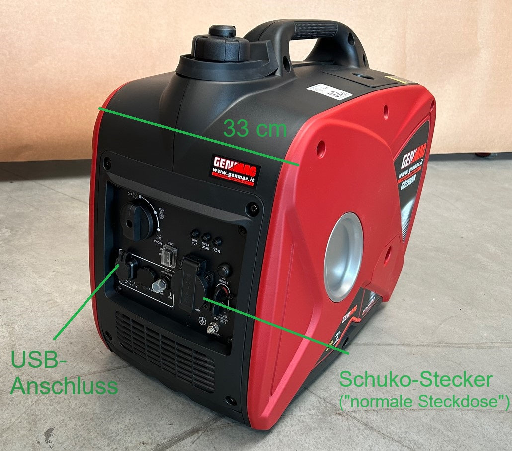 GR2500 Stromerzeuger mit 2,5 kW